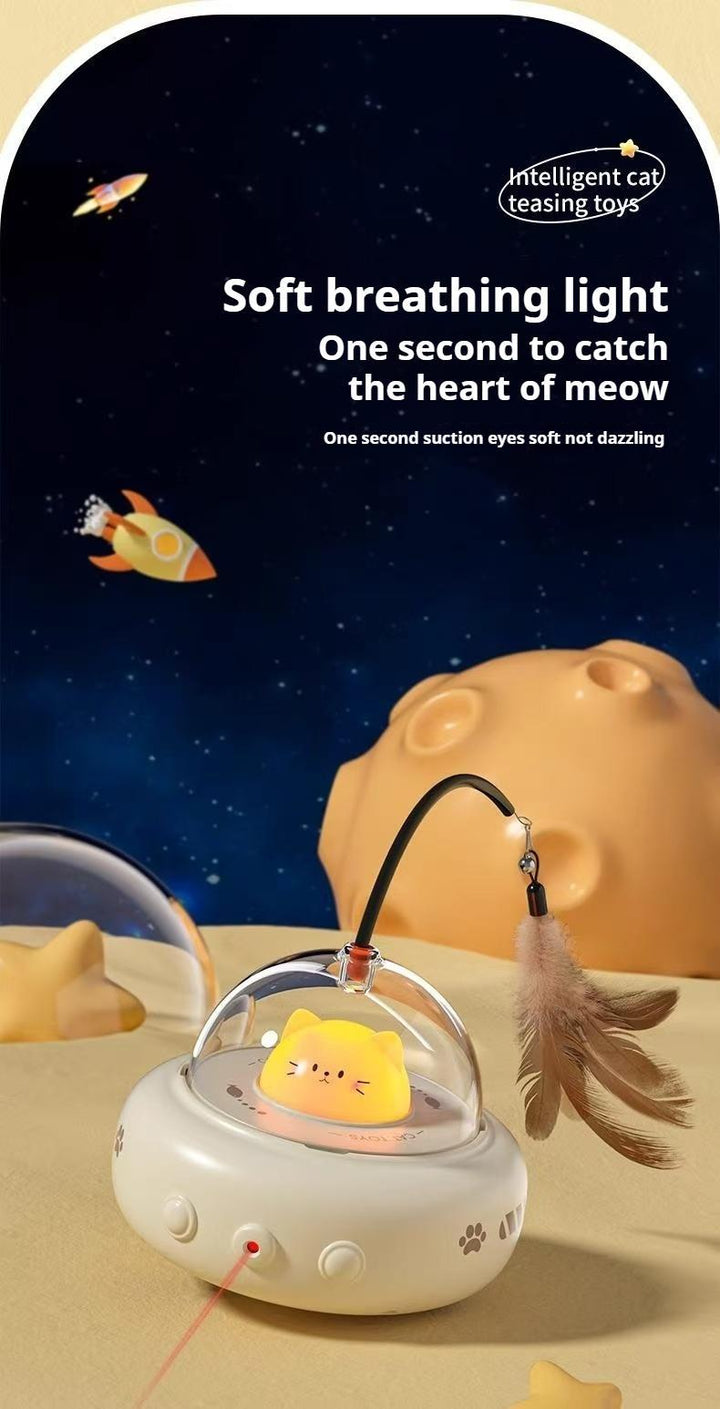 Rechargeable electric cat laser toy