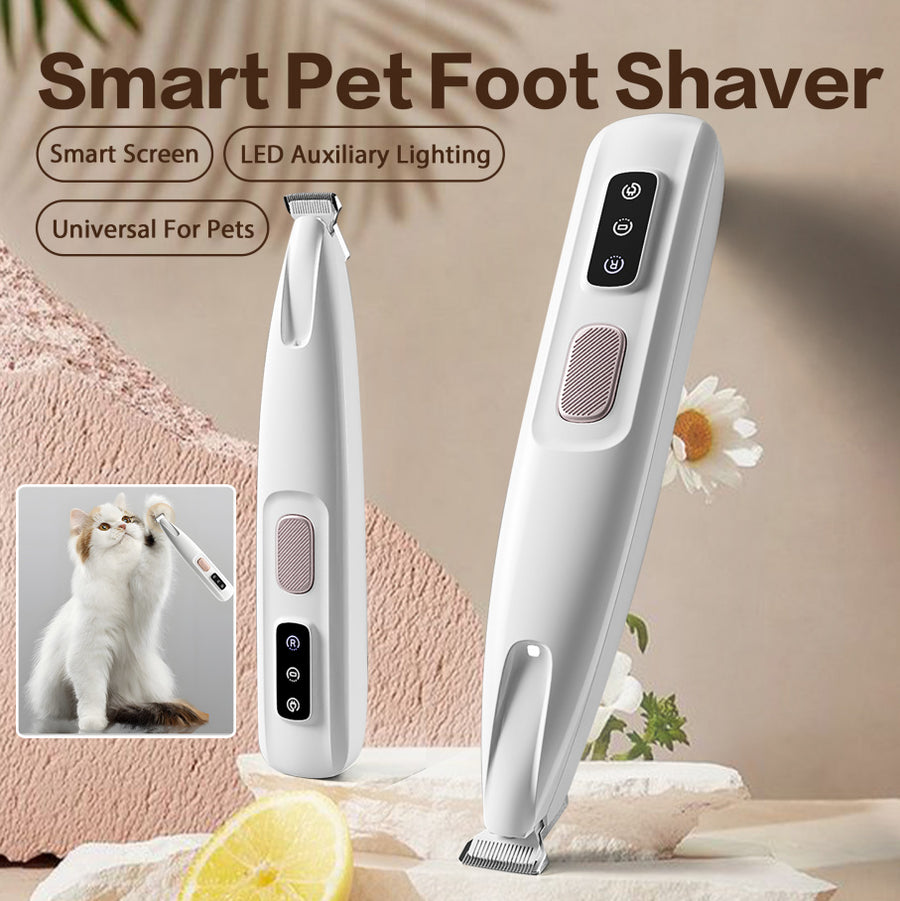 Rechargeable pet paw trimmer cordless clipper
