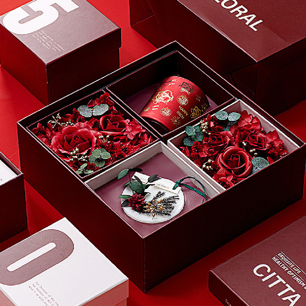 Red Creative Valentine Scented Candles