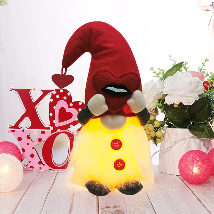 Red Lips Faceless Doll
