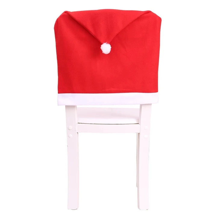 Red holiday chair decor for party setups