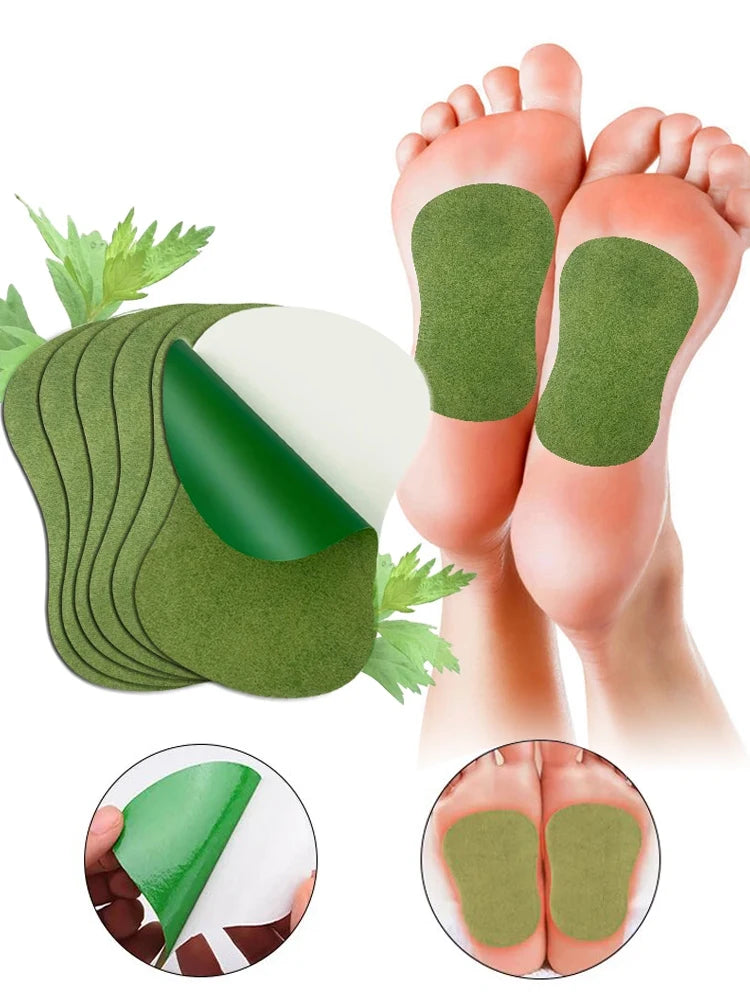 Relaxing detox foot pads with wormwood
