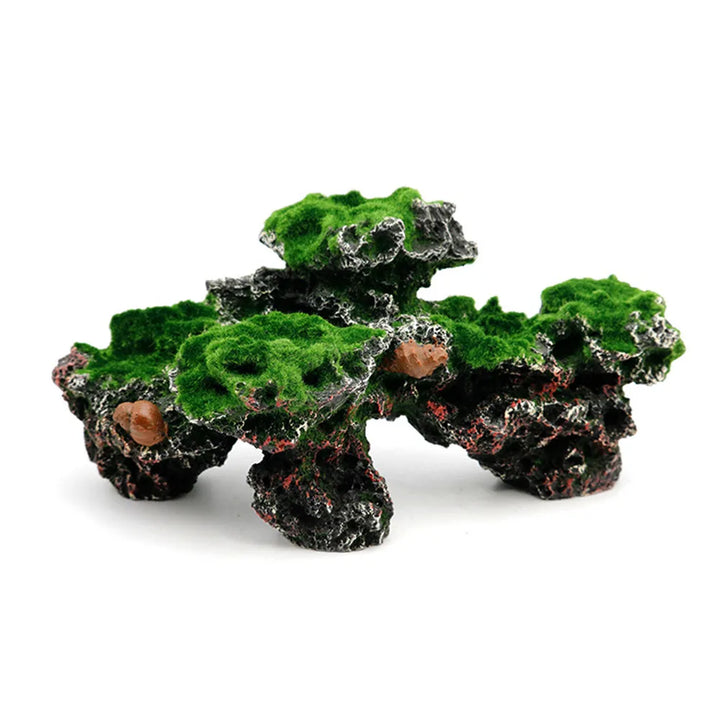 Resin mountain stone aquarium decor