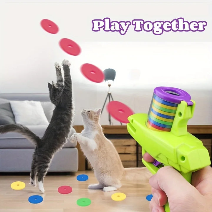 Reusable Frisbee Cat Toy