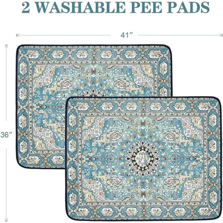 Reusable pee pads for floor and crate