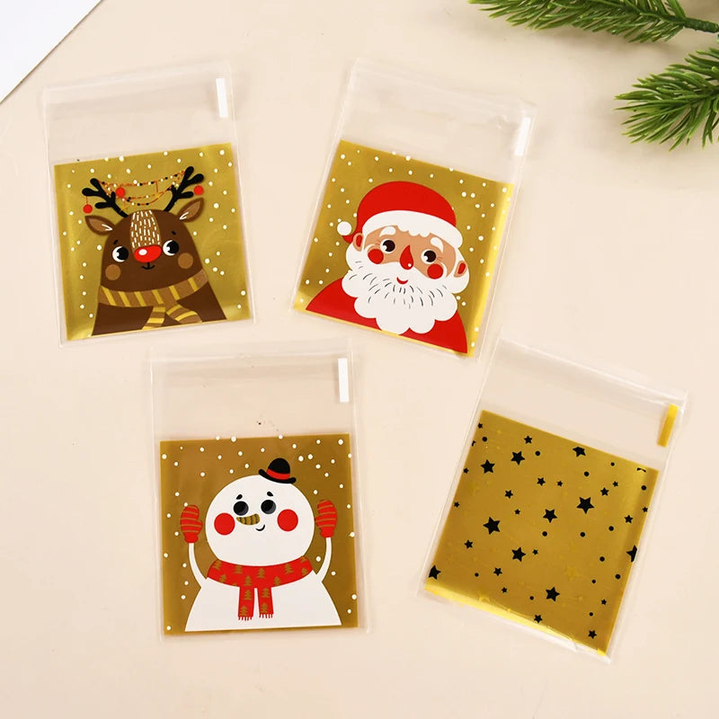 Reusable plastic bags for holiday treats