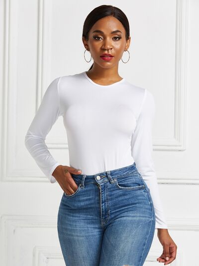 Ribbed Slim Fit Bodysuit