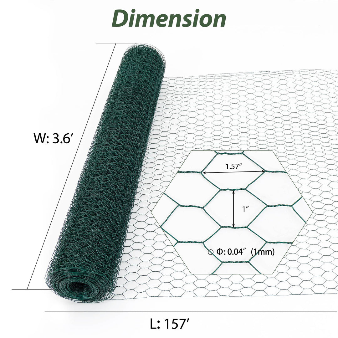 Roll of hexagonal wire mesh