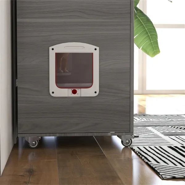 Rolling multi-level cat apartment