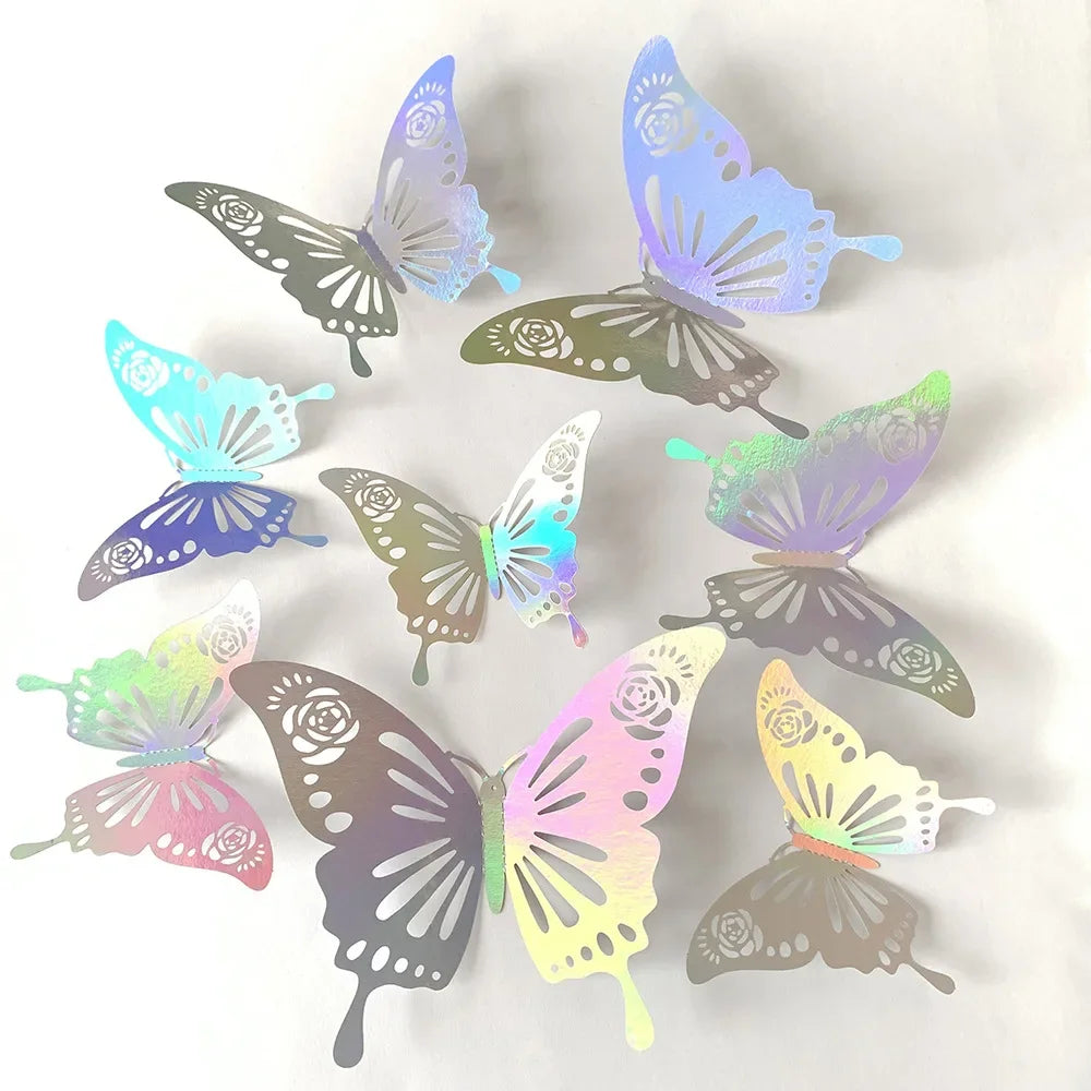 Romantic butterfly ornament for home