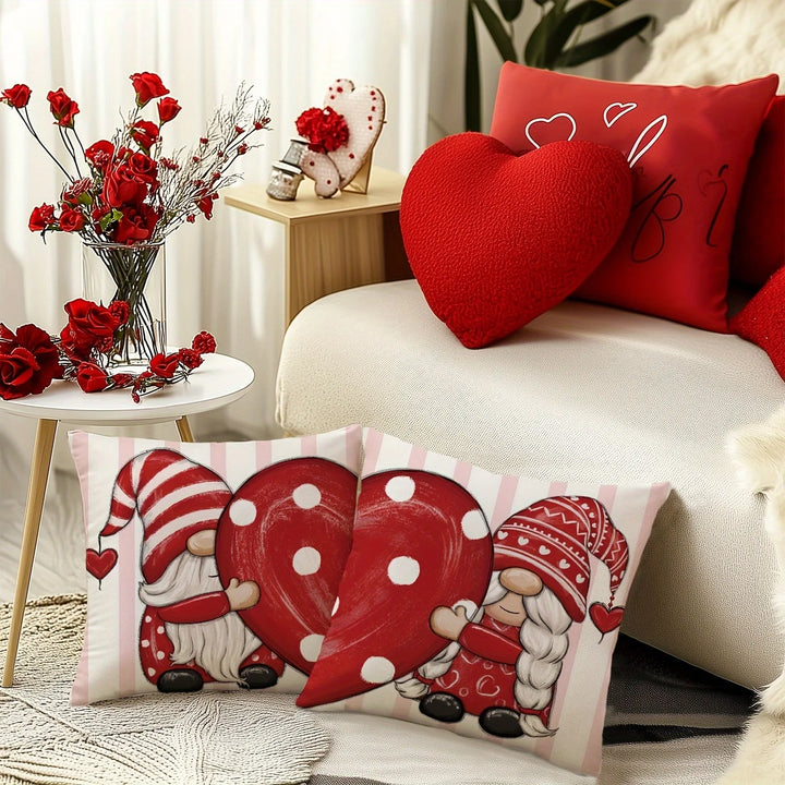 Romantic couple cushion cover