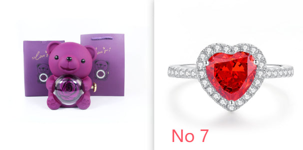 Romantic eternal rose box