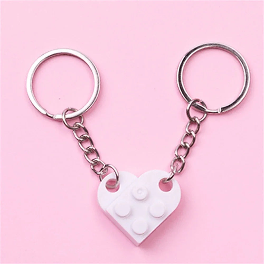 Romantic keychain for boyfriend and girlfriend