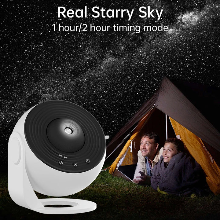 Romantic starry sky night light