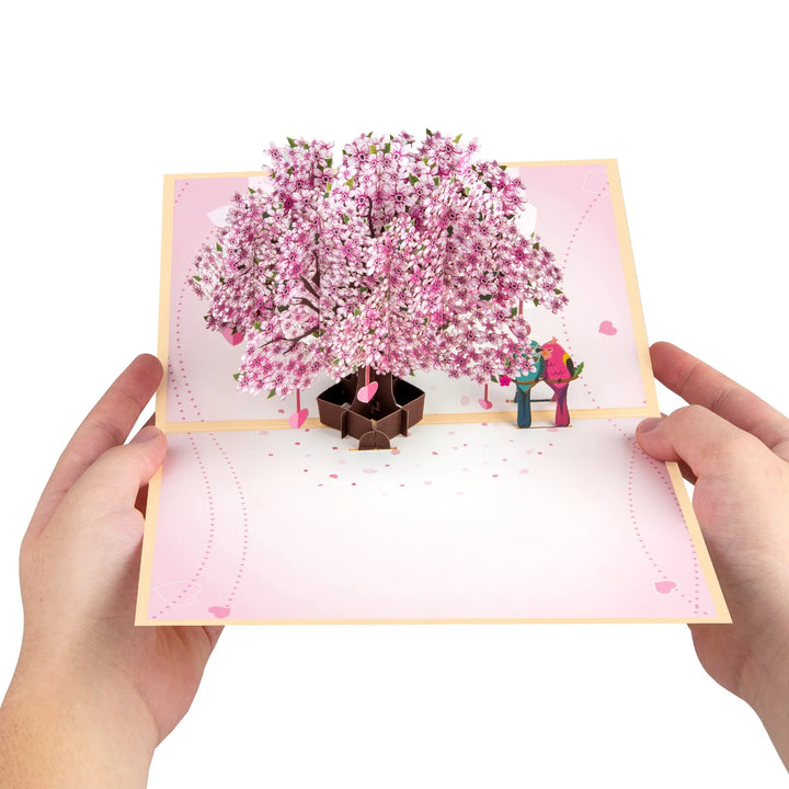 Romantic surprise pop-up love note