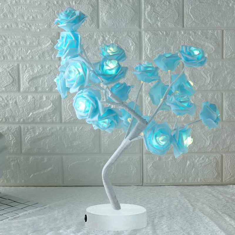 Rose Garland Night Lamp