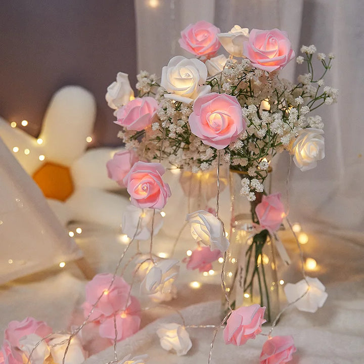 Rose LED lights for Valentine’s