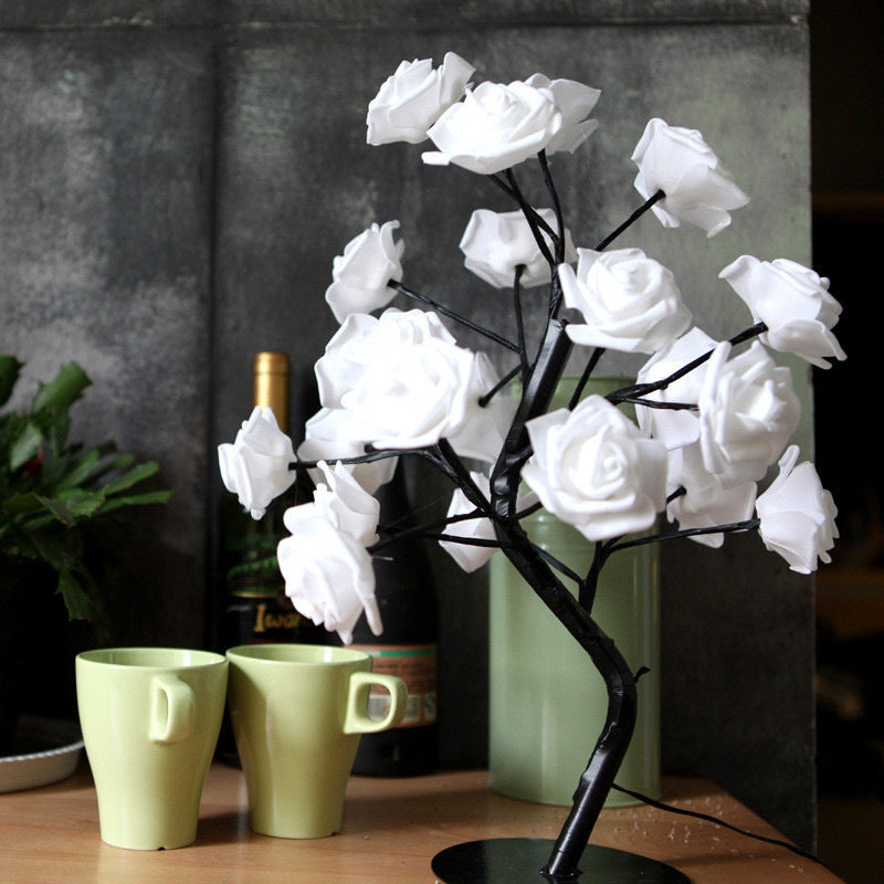 Rose Night Light Lamp