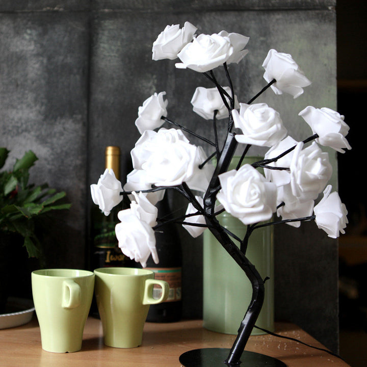 Rose Night Light Lamp