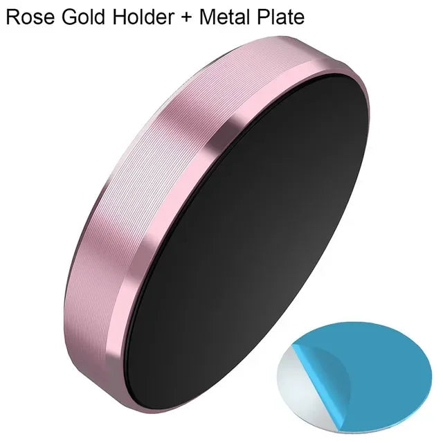 rose gold holder +metal plate 