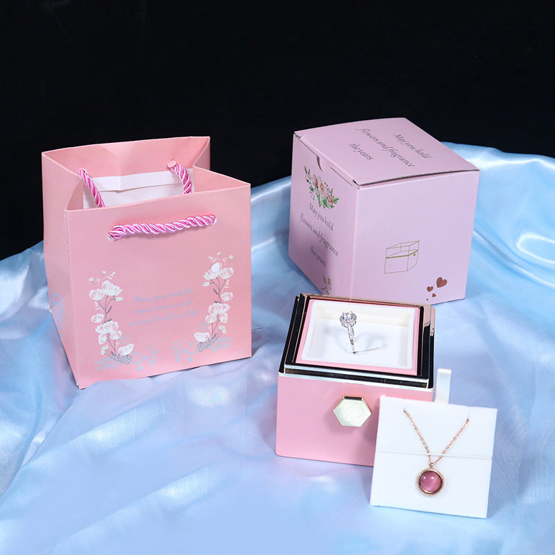 Rotating Rose Display Box
