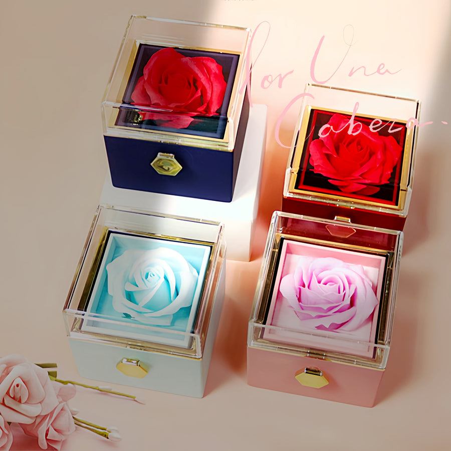 Rotating Soap Flower Box