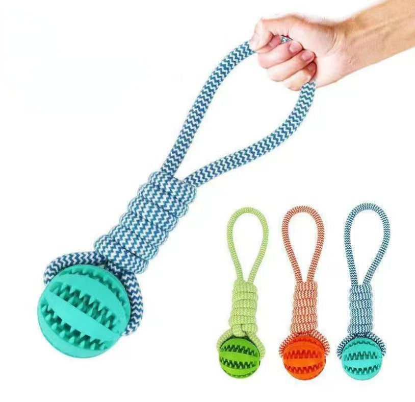 Rubber chewing toy for small dogs