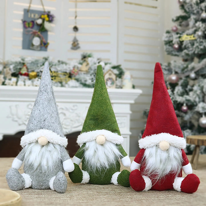 Christmas Faceless Doll Gnome 2024 Merry Christmas Decorations For Home Christmas Ornament Xmas Navidad Natal New Year 2024