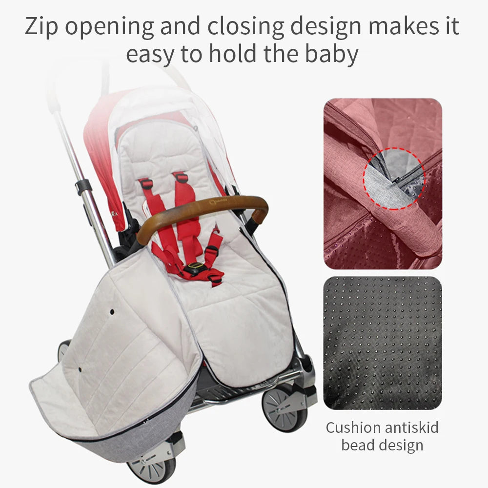 Baby Stroller Sleeping Bag Newborn Windproof Cushion Footmuff Pram Sleepsacks Infant Winter cart Sleep Sack Car Bags For Babies