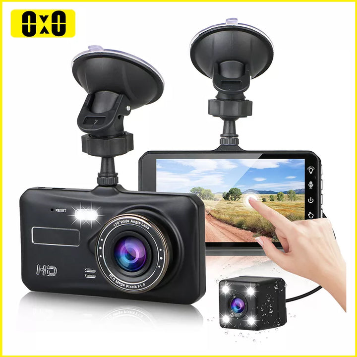 Dash Cam Front and Rear Car Video Recorder FULL HD 1080P, Night Vision, Driver Recorder