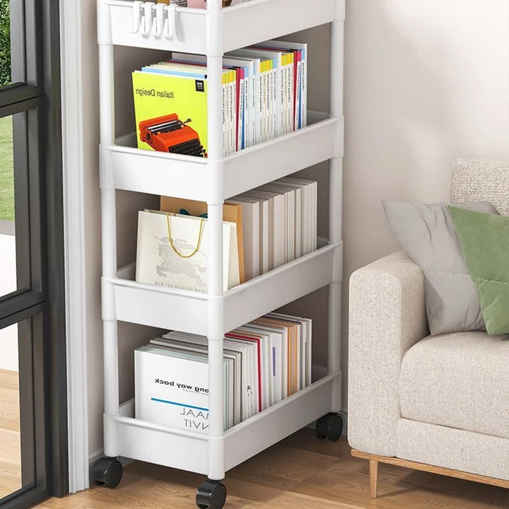 Trolley Rack Kitchen Floor Bedroom Multi-Layer Baby Snacks Mobile Bathroom Bathroom Storage Storage Rack
