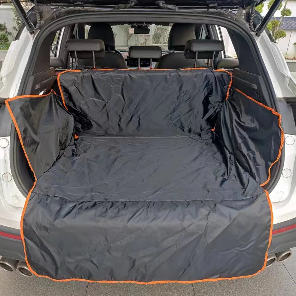 Waterproof Cargo Liner for Cars – Universal Fit Trunk Seat Cover | All-Season Rear Cargo Mat Protector