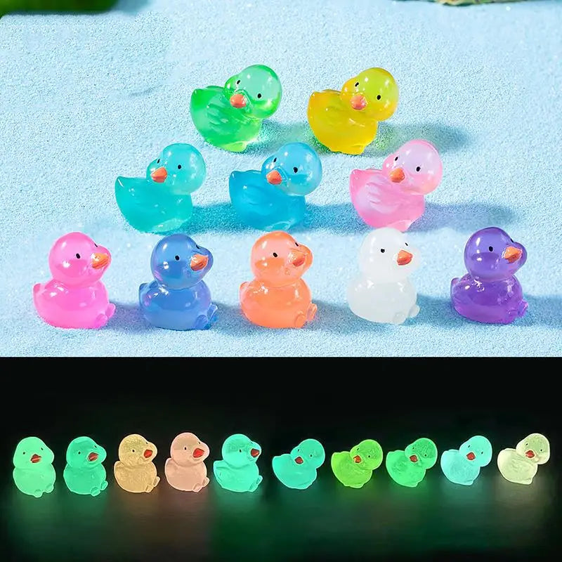 Luminous Mini Animals Trees Micro  Garden Home Potted  Decoration Landscape Ornament