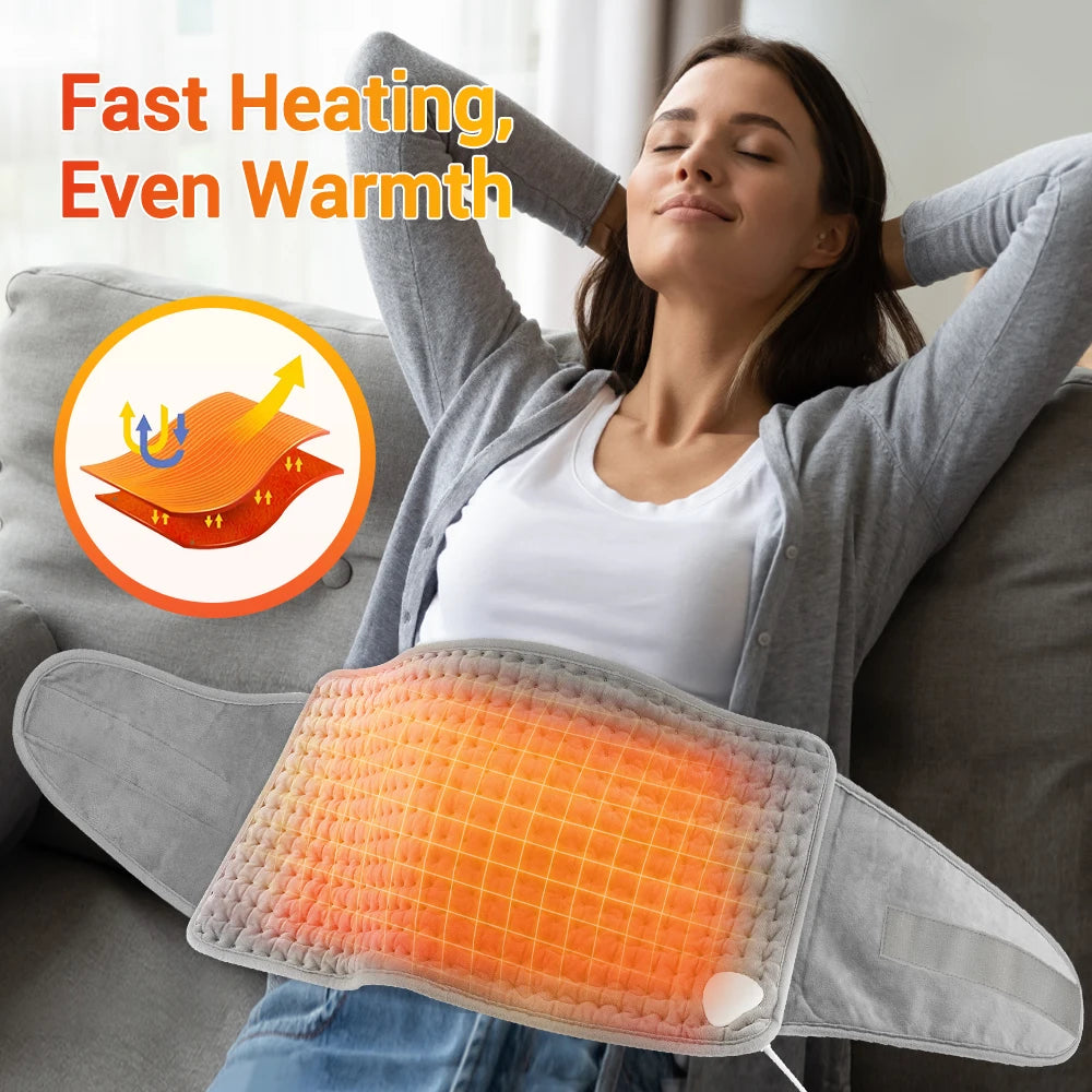 Electric Heating Pad Physiotherapy Thermal Blanket Temperature Control Hot Compress Waist Back Body Hand Winter Warmer