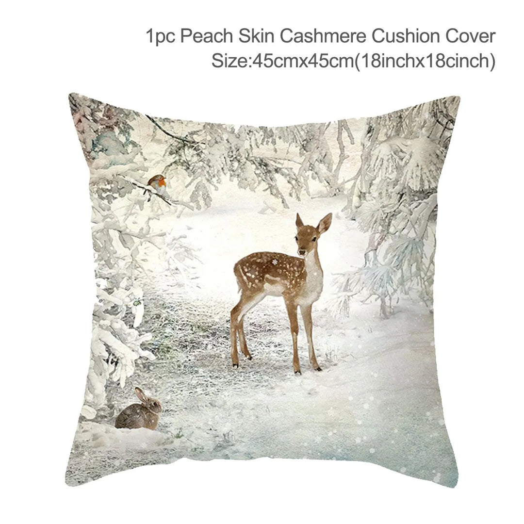 Peach Skin Cashmere Cushion Cover