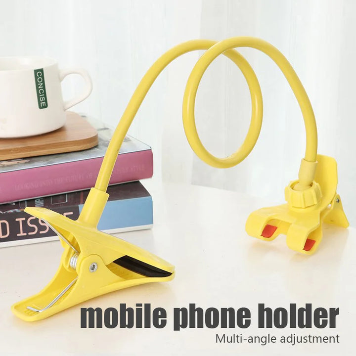 Adjustable Cell Phone Holder For Home, Bed, Desktop With Mount Bracket Smartphone Stand