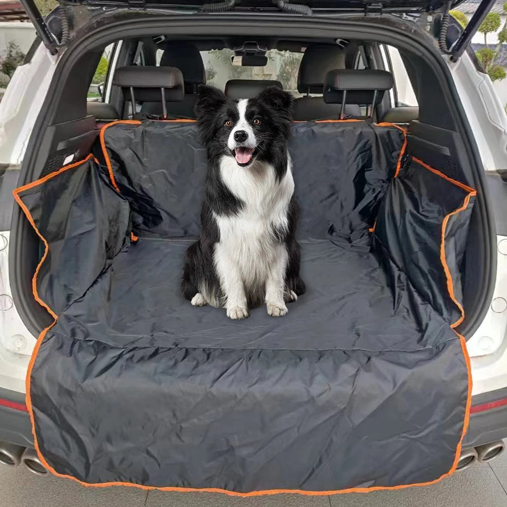 Waterproof Cargo Liner for Cars – Universal Fit Trunk Seat Cover | All-Season Rear Cargo Mat Protector