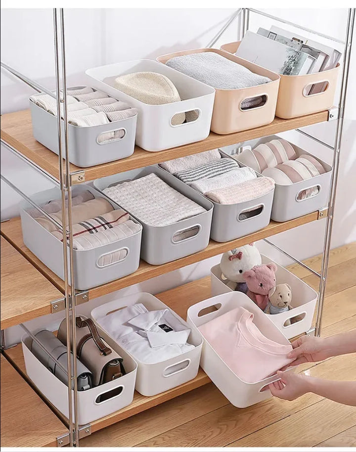 New Kitchen Organizer Under Sink Drawer Storage Box Cabinet Desktop Snack Makeup Storage Box Spice Organizer Kitchen Accessories