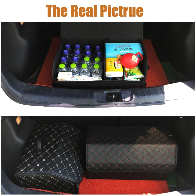 Car Trunk Multi-Purpose Organizer For Tools Storage, Emergency Items