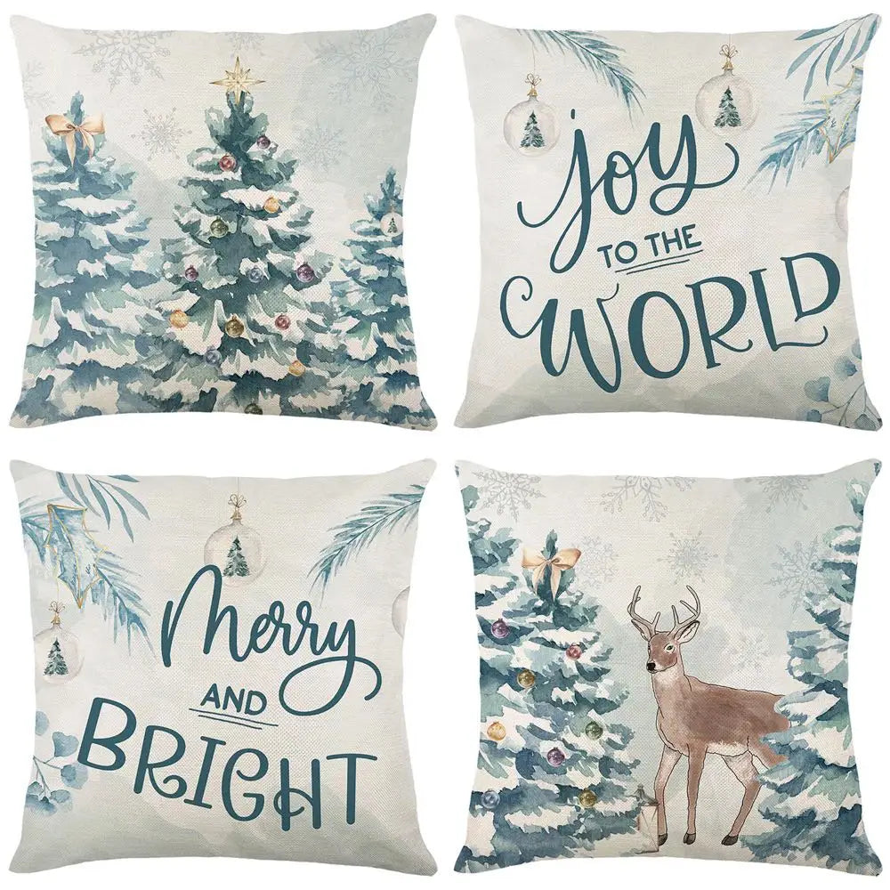 Different Style of Merry Christmas cushion covers