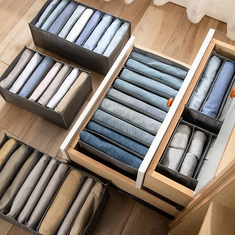 Closets Clothes Organizer For Clothes, Storage Box Cabinet Organizer