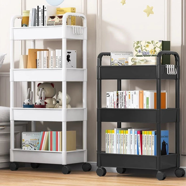 Trolley Rack Kitchen Floor Bedroom Multi-Layer Baby Snacks Mobile Bathroom Bathroom Storage Storage Rack