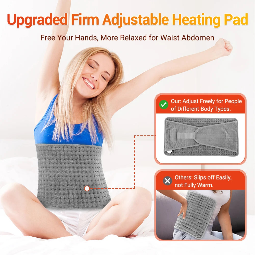 Electric Heating Pad Physiotherapy Thermal Blanket Temperature Control Hot Compress Waist Back Body Hand Winter Warmer