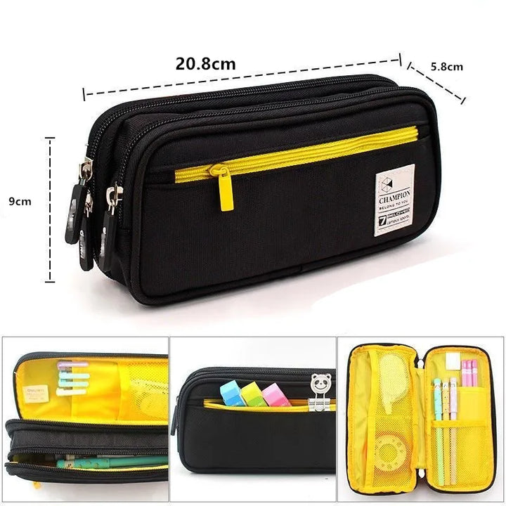 Large Capacity Pencil Case | Pencil Cases Storage Student School Office Supplies