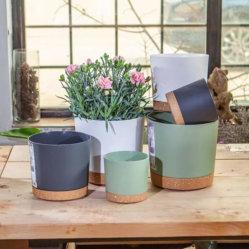 Plant POTS, Lightweight Large POTS For IIndoor & Outdoor Plants With Drainage