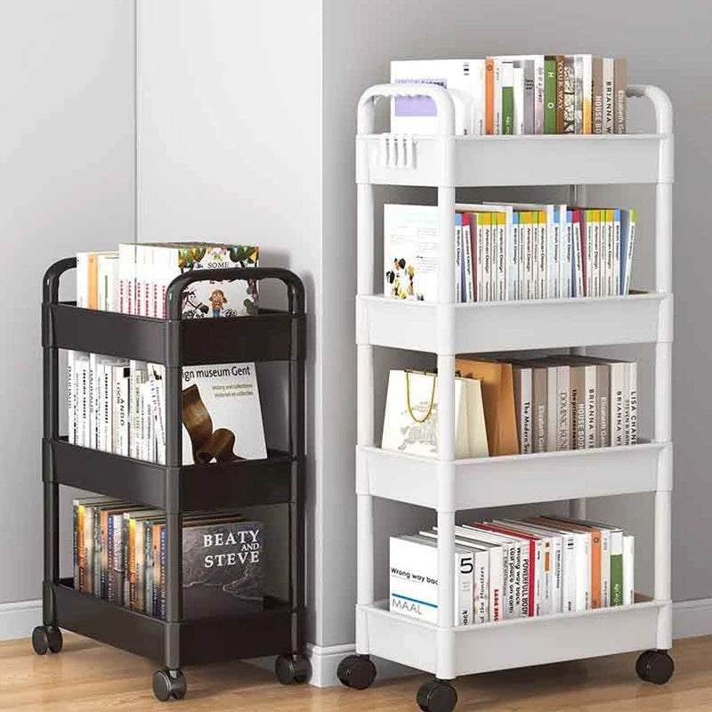 Trolley Rack Kitchen Floor Bedroom Multi-Layer Baby Snacks Mobile Bathroom Bathroom Storage Storage Rack