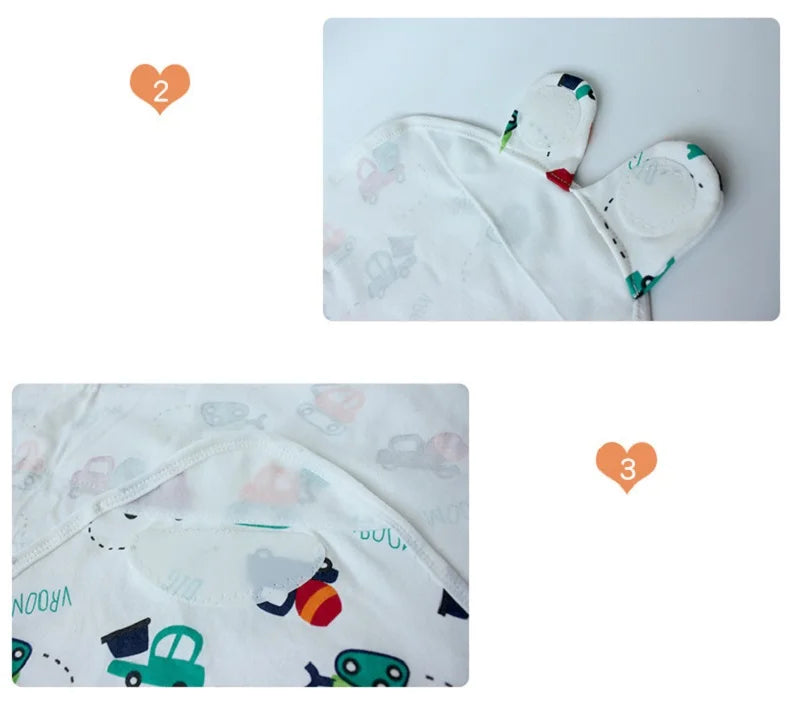 100% Cotton Baby Swaddle 0-3 Months Newborn Wrap Blanket Infants Baby Envelop Swaddles Baby Accessories