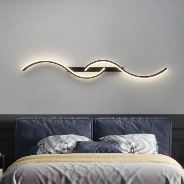 Minimalist LED Wall Sconce - Long Strip Wall Lamp for Bedroom, Living Room, modern wall lights indoor