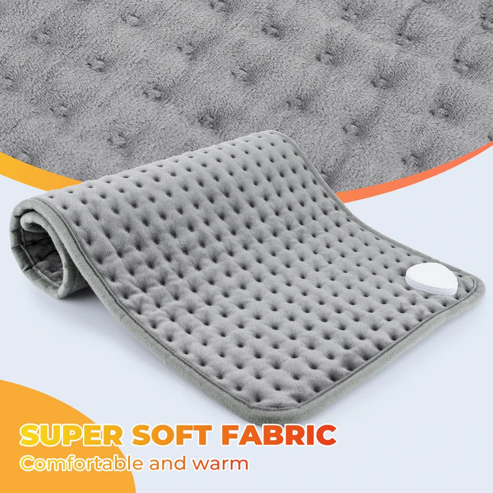 Upgrade Electric Heating Blanket For Foot, Hand, Abdomen.  Winter Warmer, Washable Thermal Blankets For Women & Men