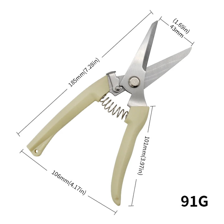 Pruner Shears Hand Tools Bonsai | Gardening Stainless Steel Pruning Shear Scissor For Flowers Branches Grass